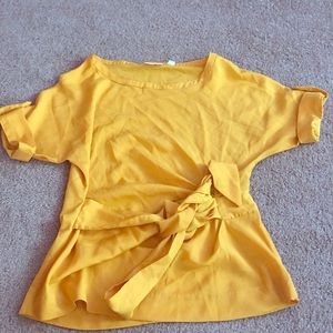 Gold New York and Company Blouse!